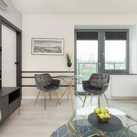 Apartport Wyjatkowe Apartamenty Z Widokiem Na Port W Gdyni By Noclegi Renters Gdynia Eksteriør bilde